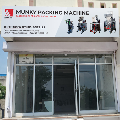 Contact Us Munky Pouch Packing Machine Manufacturer